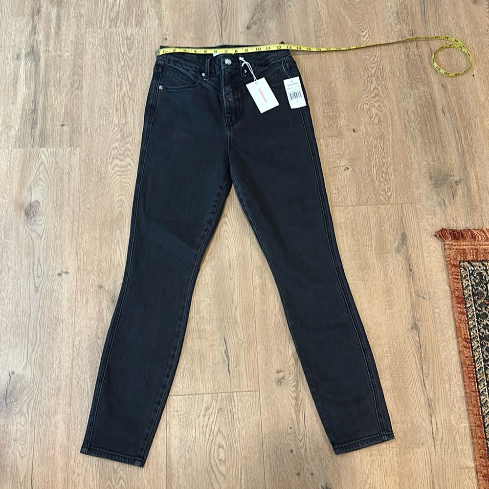 Good American curve front yolk black
